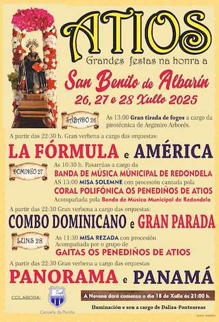 Fechas, información, programa, cartel, imágenes, mapa y ubicación de San Benito de Atios  en  O Porriño