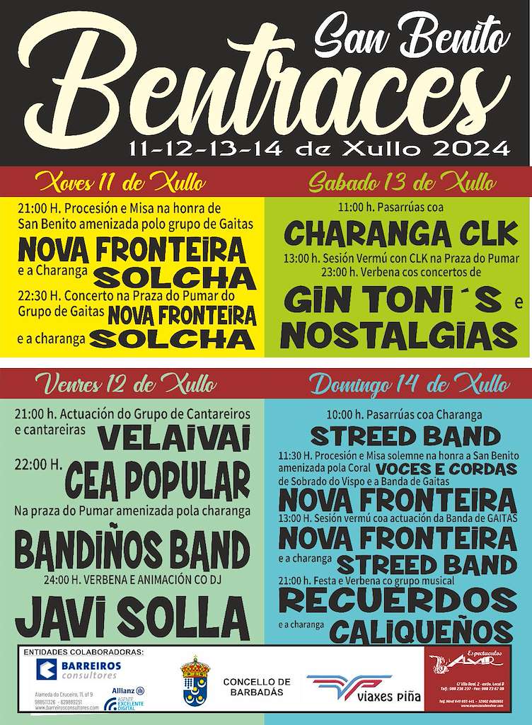 San Benito de Bentraces en Barbadás