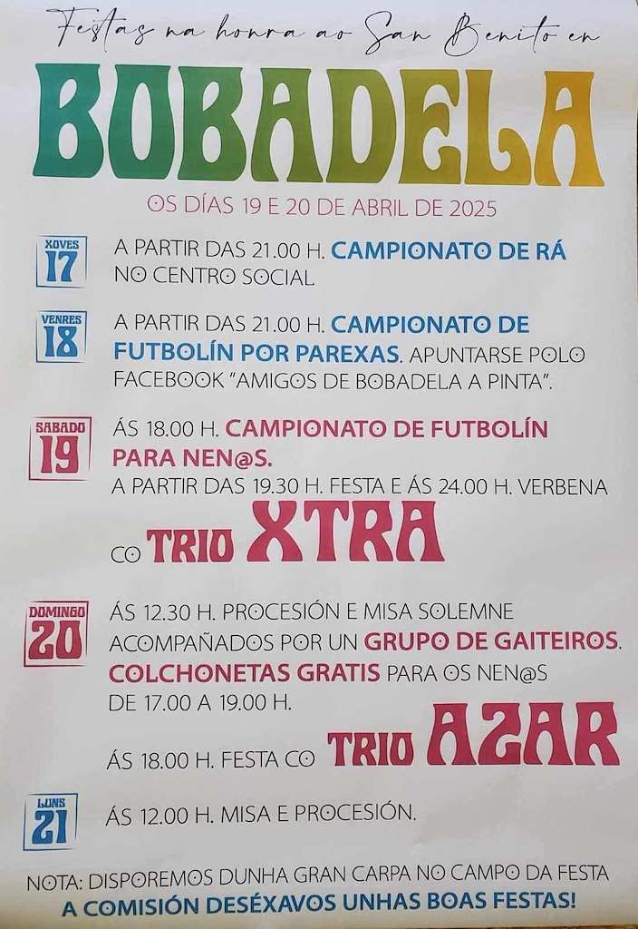 San Benito de Bobadela (2024) en Xunqueira de Ambía