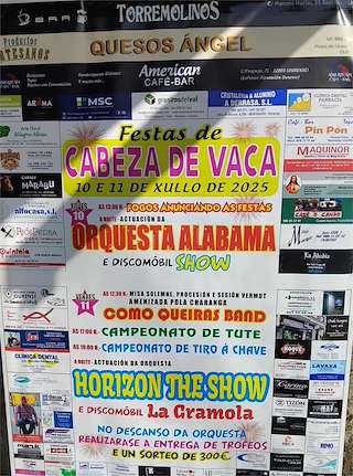 Fechas, información, programa, cartel, imágenes, mapa y ubicación de San Benito de Cabeza de Vaca   en  Ourense