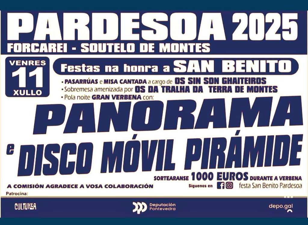 San Benito de Pardesoa (2025) en Forcarei