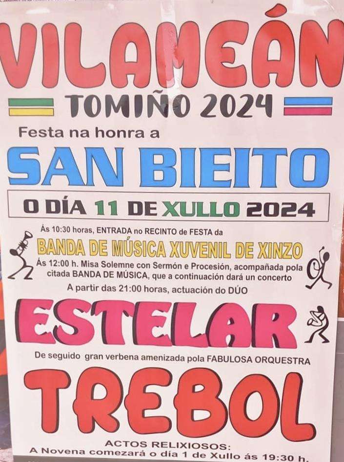 San Benito de Vilameán en Tomiño