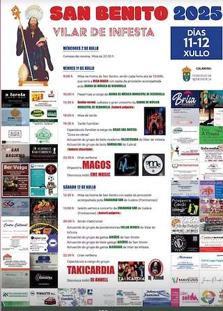 Fechas, información, programa, cartel, imágenes, mapa y ubicación de San Benito de Vilar de Infesta  en  Redondela