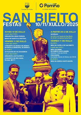 Fechas, información, programa, cartel, imágenes, mapa y ubicación de San Benito  en  O Porriño