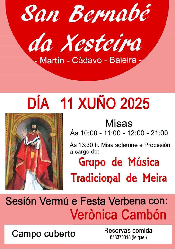 San Bernabé da Xesteira (2025) en Baleira
