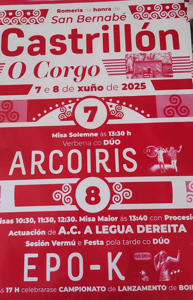 San Bernabé de Castrillón (2025) en O Corgo