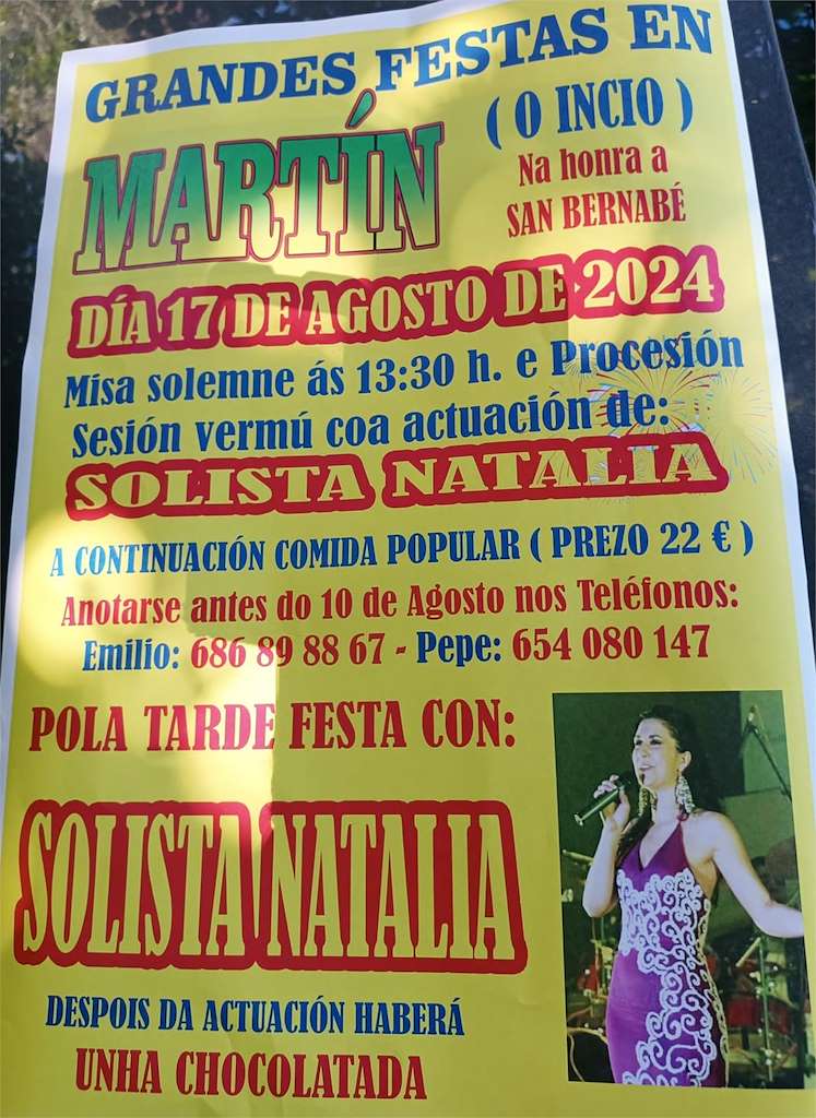 San Bernabé de Martín en O Incio