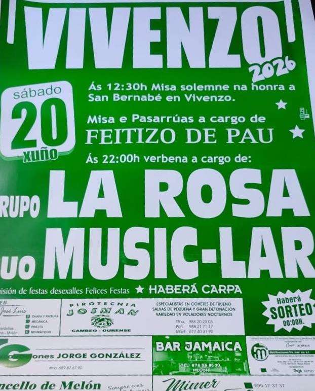 San Bernabé de Vivenzo en Melón