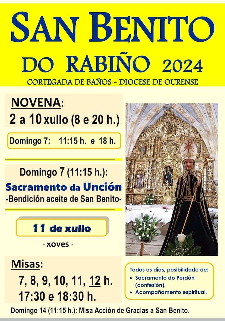 San Bieito de Rabiño (2025) en Cortegada