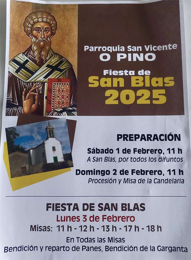 San Blas do Pino en Monforte de Lemos