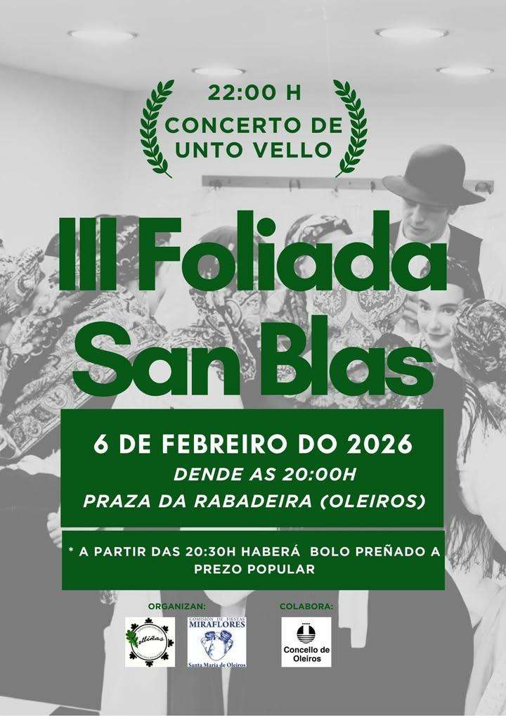 San Blas en Oleiros