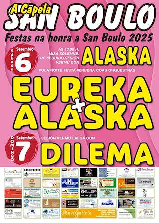 Fechas, información, programa, cartel, imágenes, mapa y ubicación de San Boulo  en  A Capela