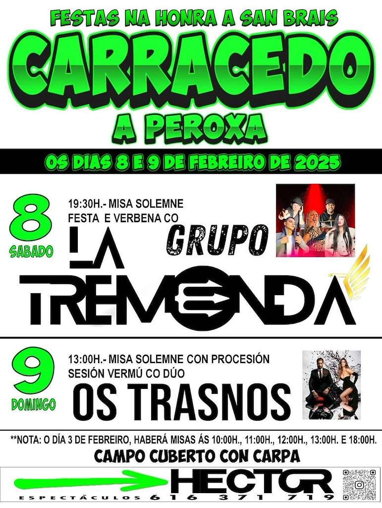 San Brais de Carracedo en A Peroxa