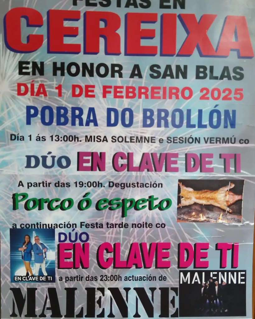 San Brais de Cereixa en A Pobra do Brollón