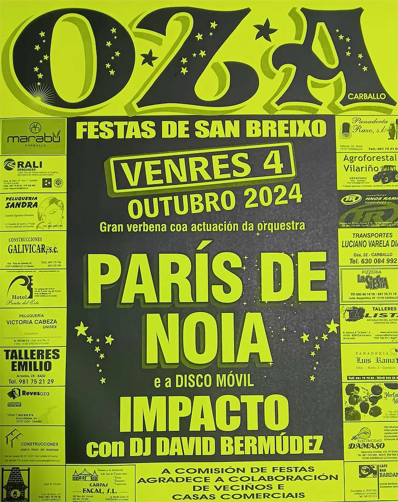 San Breixo de Oza en Carballo