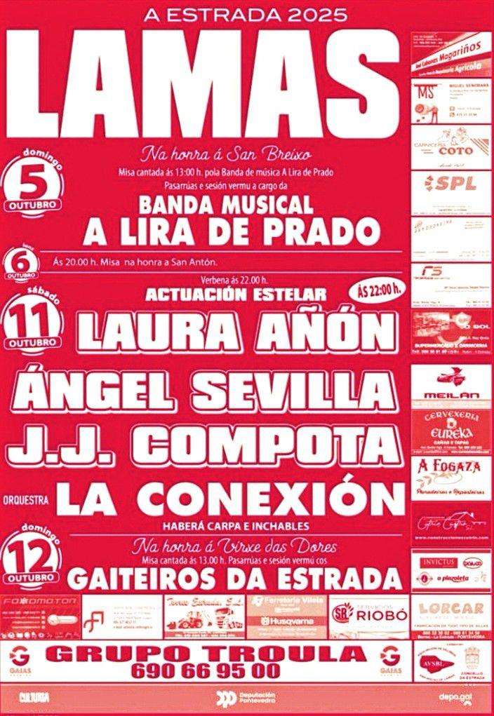 San Breixo e Virxe das Dores de Lamas  en A Estrada