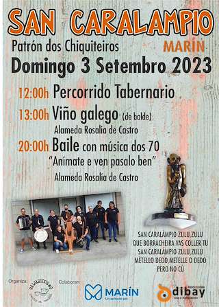 Fechas, información, programa, cartel, imágenes, mapa y ubicación de San Caralampio  en  Marín
