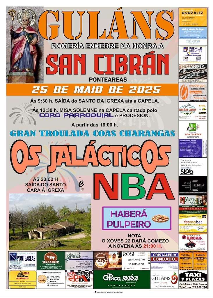 San Cibrao de Guláns (2025) en Ponteareas