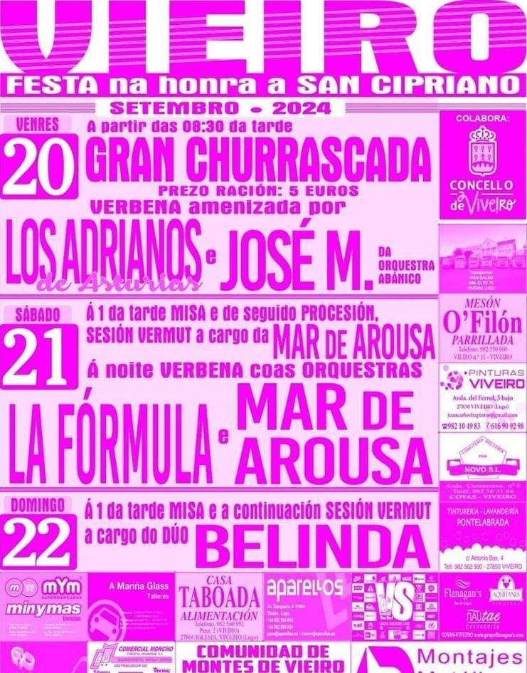 San Cipriano de Vieiro en Viveiro