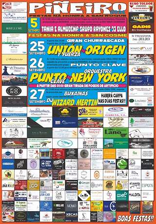 Fechas, información, programa, cartel, imágenes, mapa y ubicación de San Cosme de Piñeiro (2026) en Cedeira