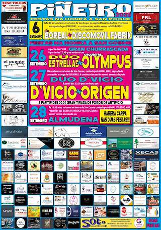 Fechas, información, programa, cartel, imágenes, mapa y ubicación de San Cosme de Piñeiro  en  Cedeira