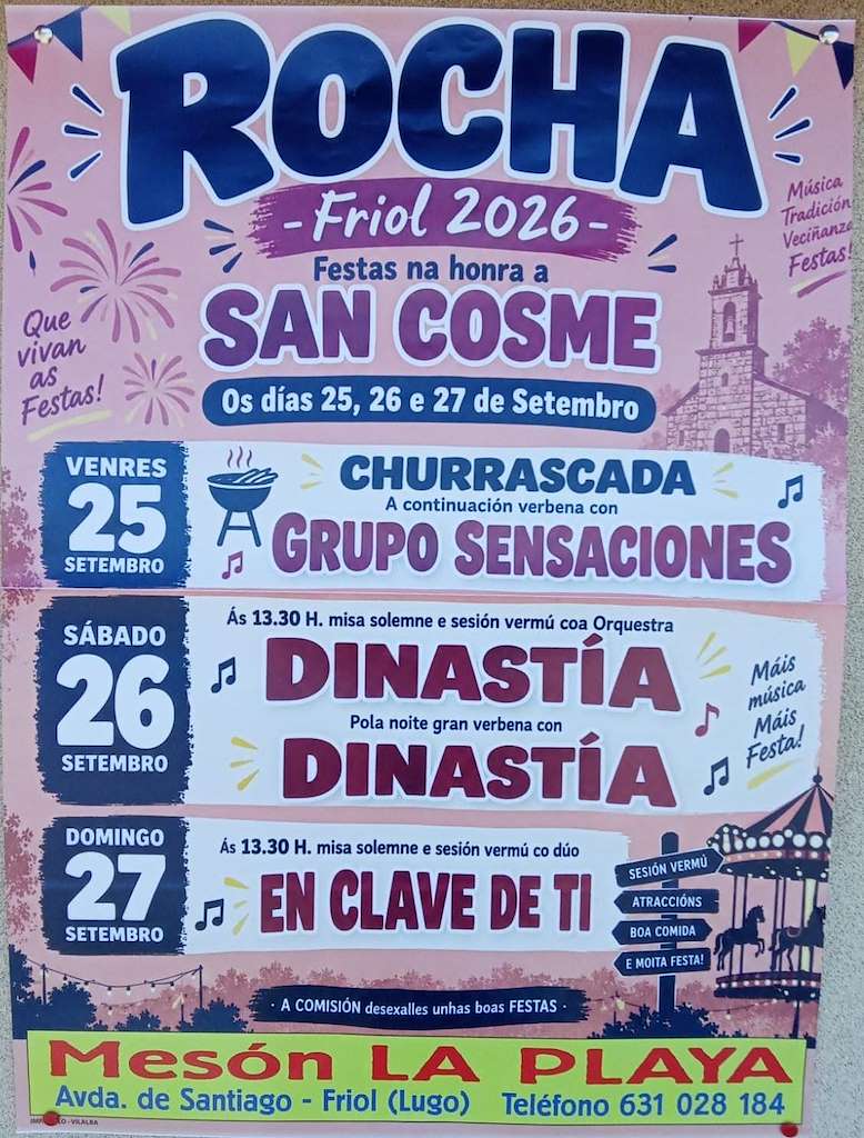 San Cosme de Rocha (2026) en Friol