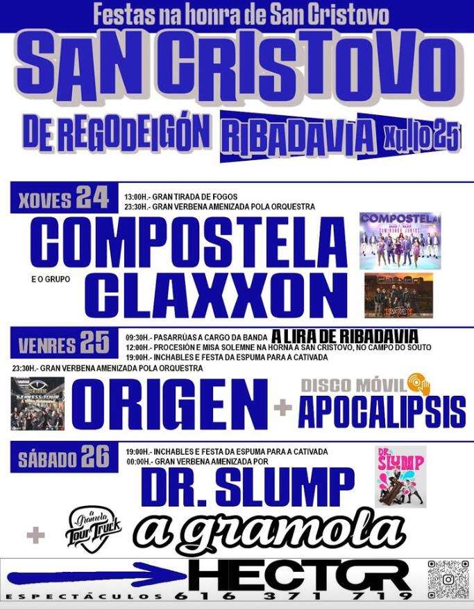 San Cristóbal de San Cristovo de Regodeigón (2025) en Ribadavia