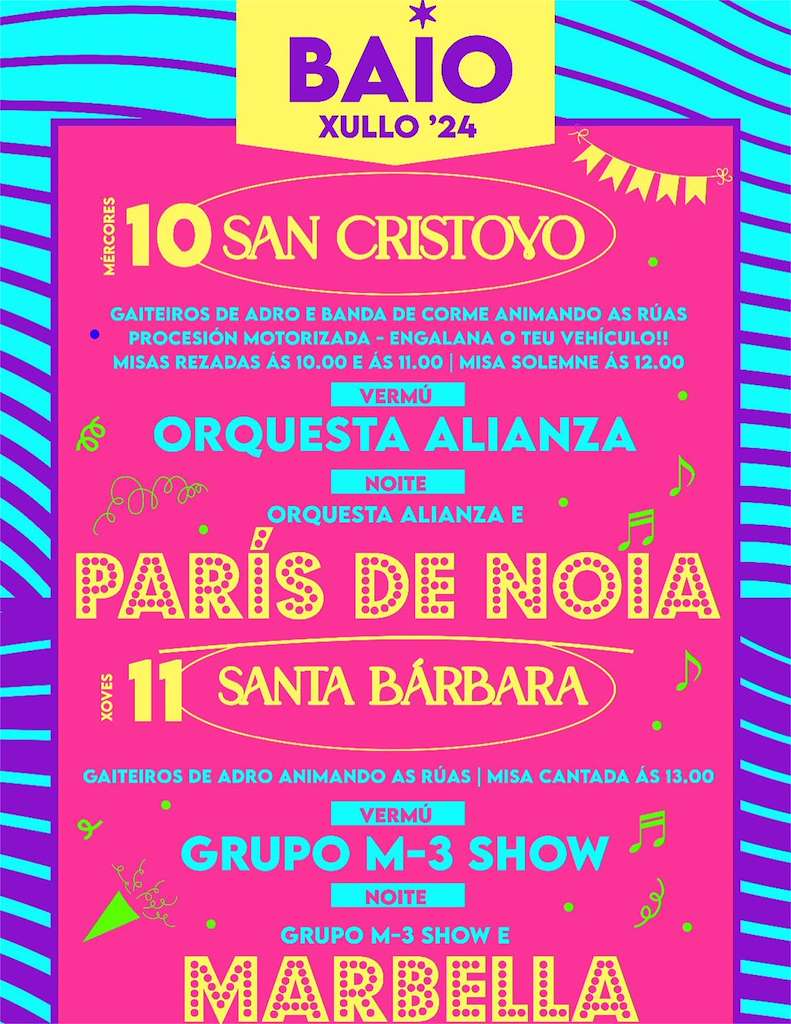 San Cristóbal y Santa Bárbara de Baio en Zas
