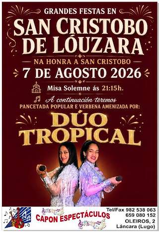 Fechas, información, programa, cartel, imágenes, mapa y ubicación de San Cristobo de Lóuzara (2026)  en  Samos