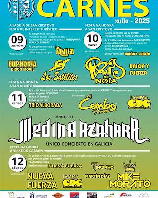 Fechas, información, programa, cartel, imágenes, mapa y ubicación de San Cristovo de Carnés - Festa dos Callos A Faguía  en  Vimianzo