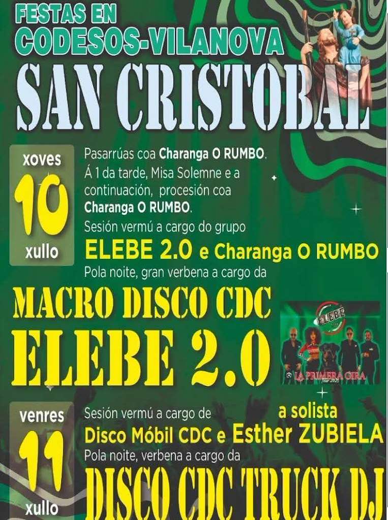 San Cristovo de Codesos y Vilanova en Cee
