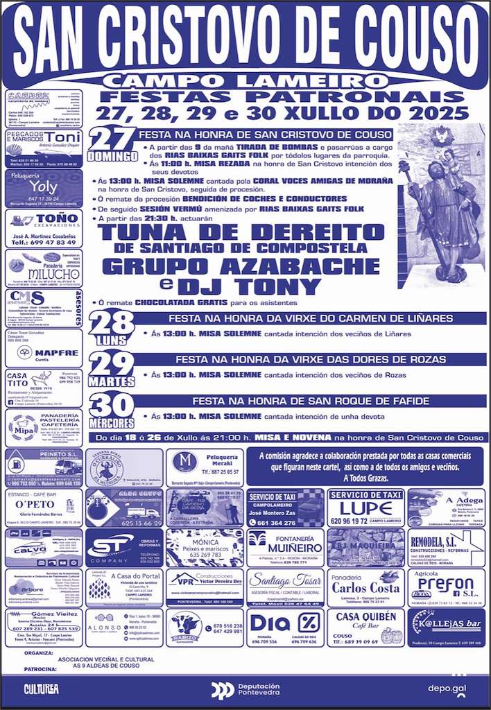 San Cristovo de Couso en O Campo Lameiro