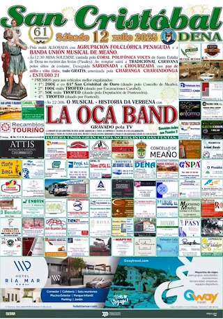 Fechas, información, programa, cartel, imágenes, mapa y ubicación de San Cristovo de Dena  en  Meaño