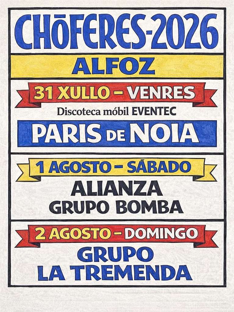 San Cristovo - Festa dos Chóferes (2026) en Alfoz do Castrodouro