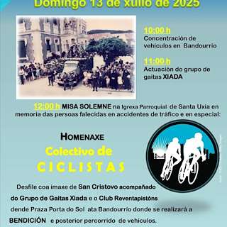 Fechas, información, programa, cartel, imágenes, mapa y ubicación de San Cristovo  en  Ribeira