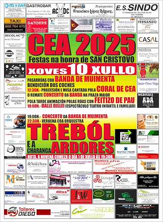 Fechas, información, programa, cartel, imágenes, mapa y ubicación de San Cristovo  en  San Cristovo de Cea