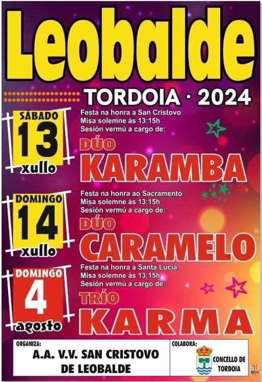 San Cristovo y Santísimo Sacramento de Leobalde  en Tordoia