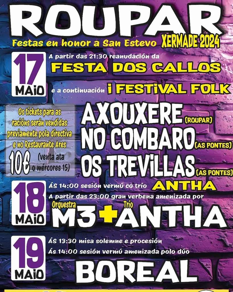 San Estevo de Roupar de Abaixo en Xermade