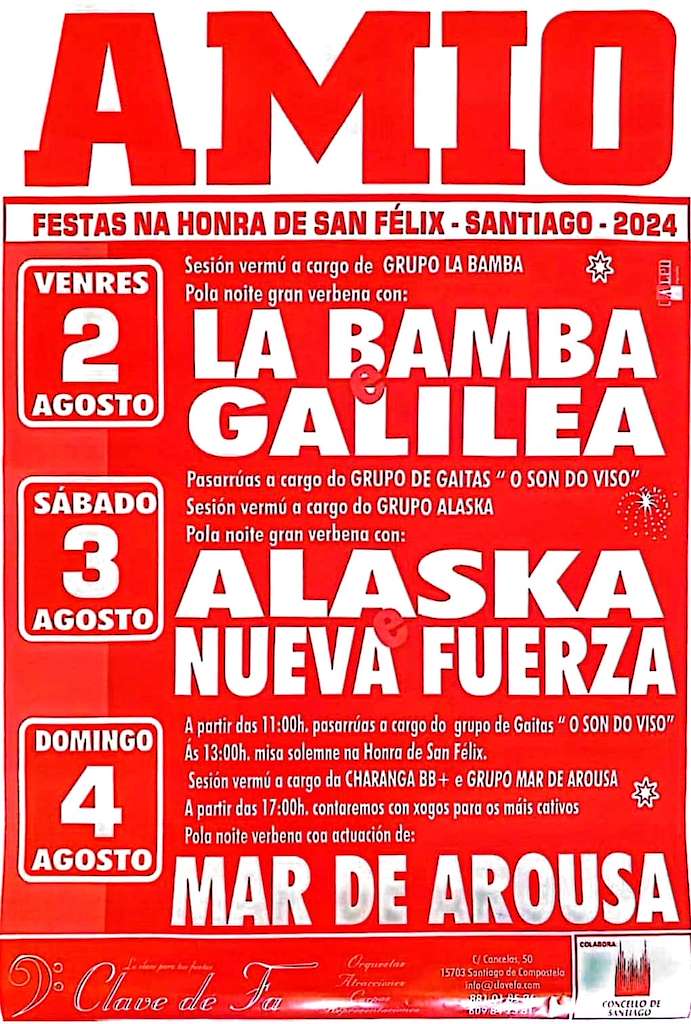 San Félix de Amio  (2025) en Santiago de Compostela