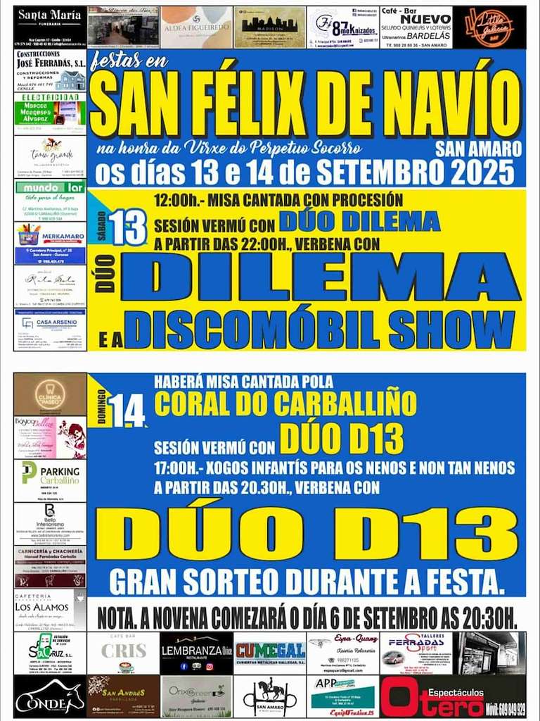 San Félix de Navío  en San Amaro