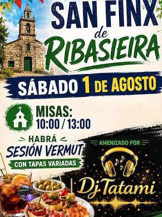Fechas, información, programa, cartel, imágenes, mapa y ubicación de San Finx de Ribasieira (2026)  en  O Porto do Son