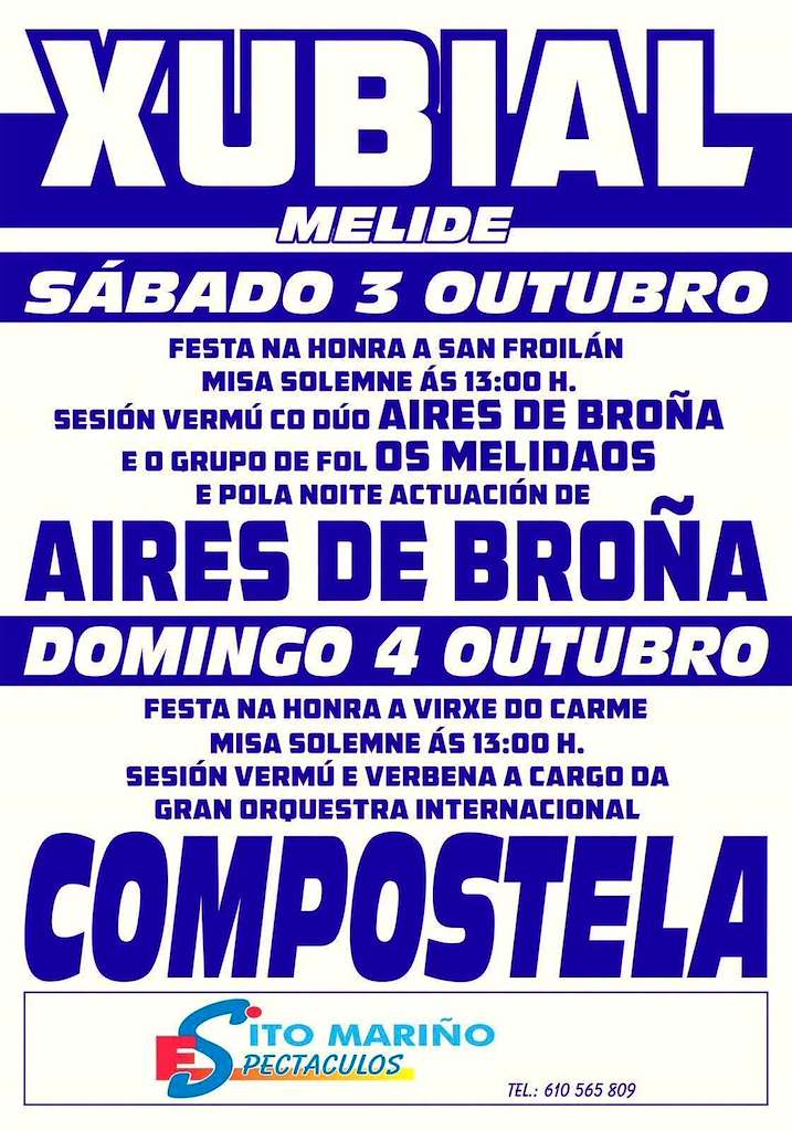 San Froilán e Virxe do Carme de Xubial  (2026) en Melide