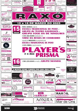 Fechas, información, programa, cartel, imágenes, mapa y ubicación de San Gregorio de Raxó  en  Poio