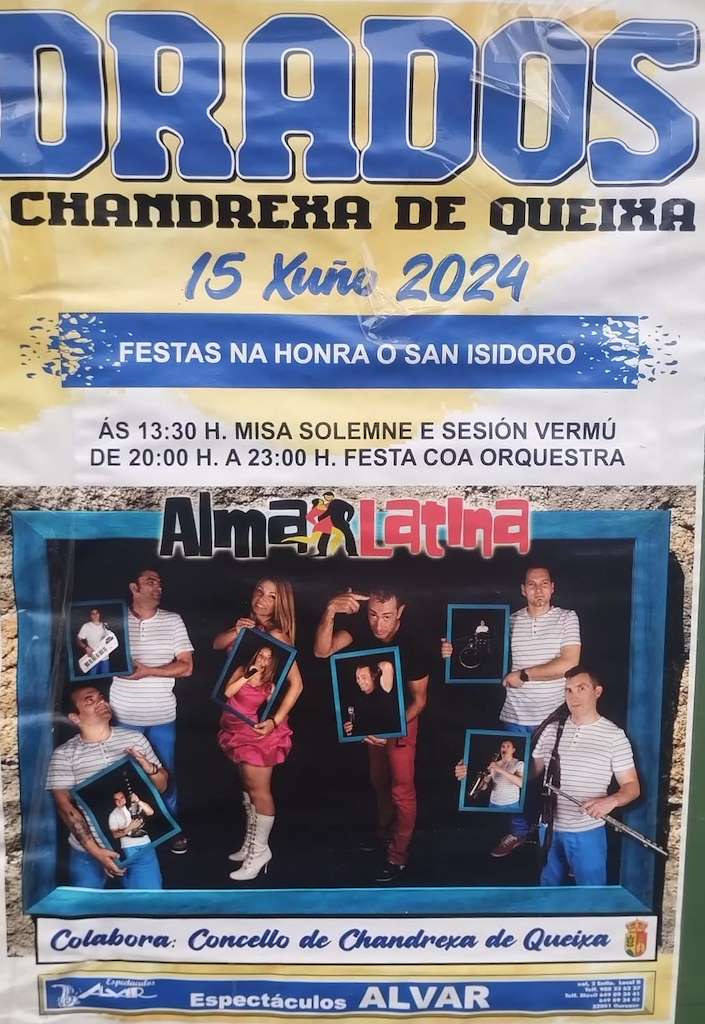 San Isidoro de Drados en Chandrexa de Queixa