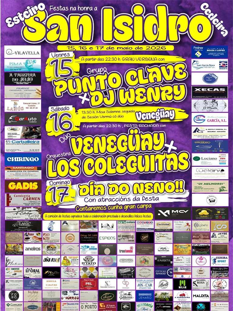 San Isidro de Esteiro (2026) en Cedeira
