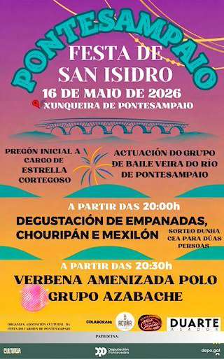 Fechas, información, programa, cartel, imágenes, mapa y ubicación de San Isidro de Pontesamapio  (2026)  en  Pontevedra