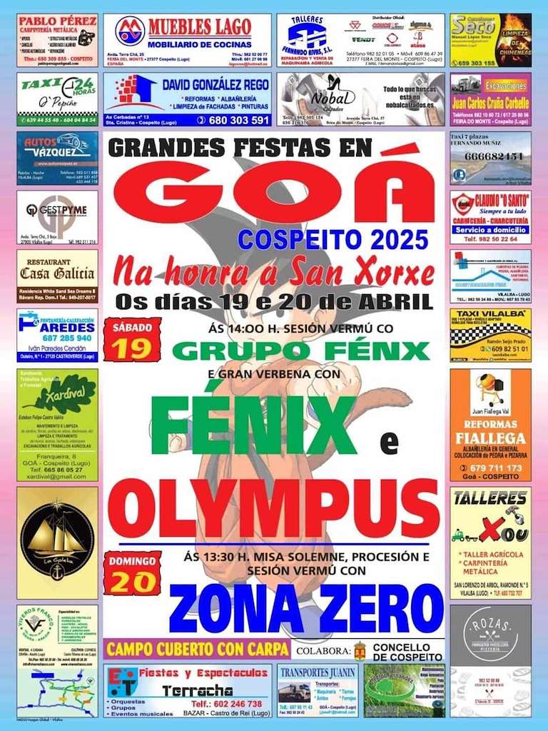 San Jorge de Goá (2025) en Cospeito