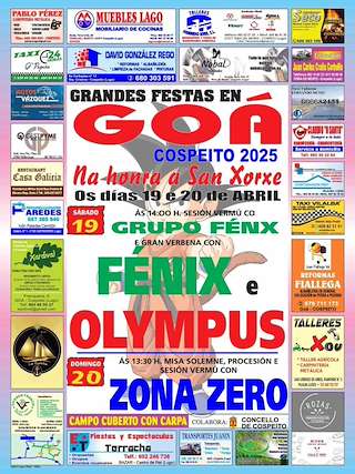 Fechas, información, programa, cartel, imágenes, mapa y ubicación de San Jorge de Goá  en  Cospeito