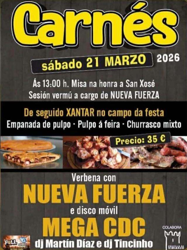 San José de Carnés (2026) en Vimianzo