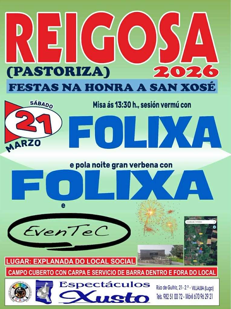 San José de Reigosa en Pastoriza